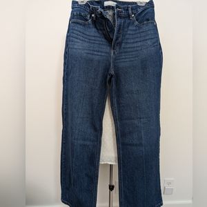 LOFT High Waist Wide Leg jeans